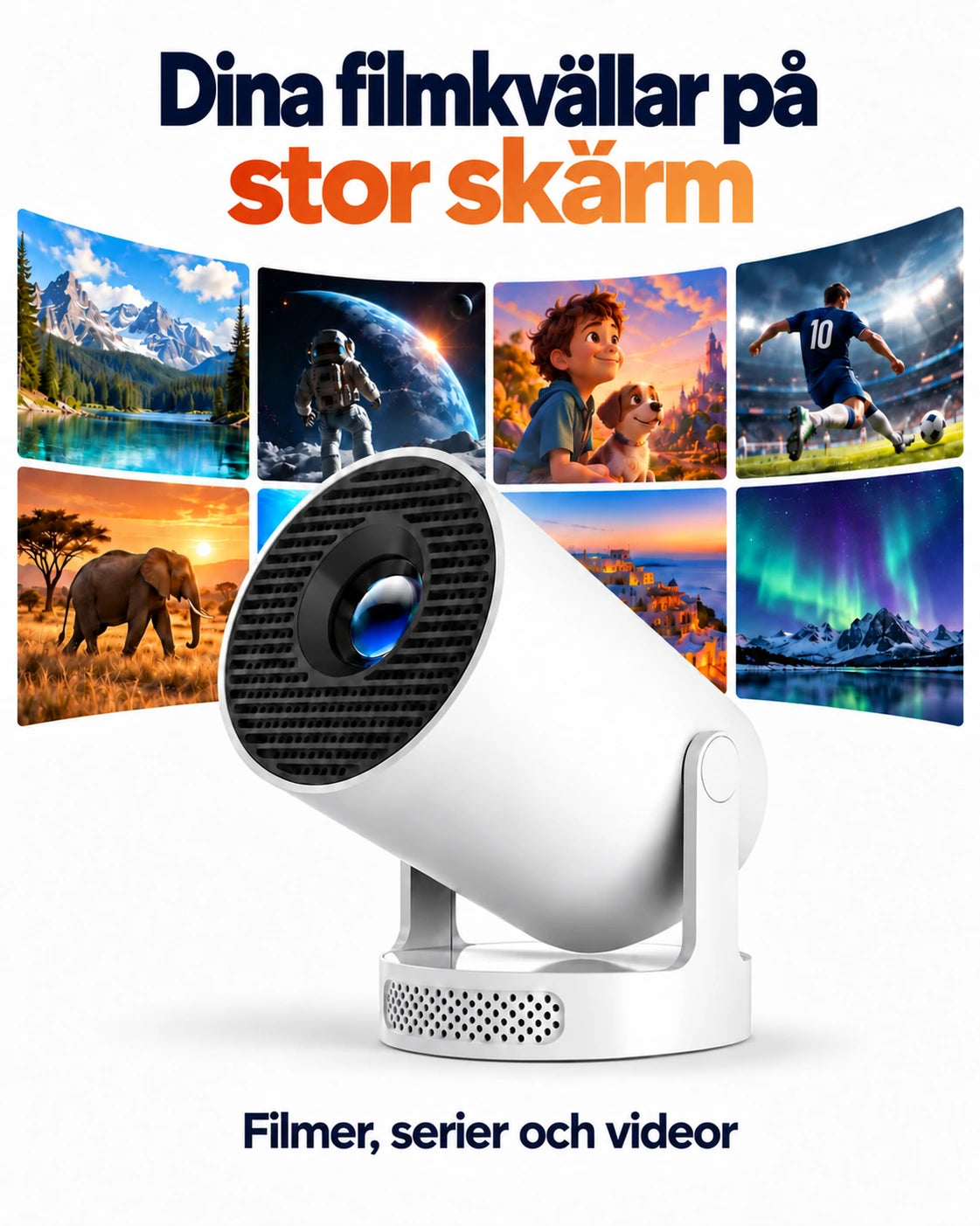 Luma One under en filmkväll